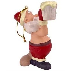 Celebration Santa™ - Beer Time Santa Claus Christmas Ornament