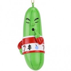 Cute Hiding Pickle Christmas Ornament