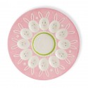 12 Inch Pink Bunny Egg Plate