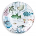 Sea Life Large Round Platter