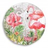Flamingo Large Round Platter