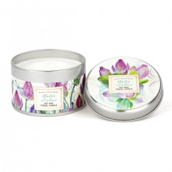 Water Lilies Travel Candle