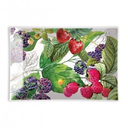 Berry Patch Glass Soap Dish