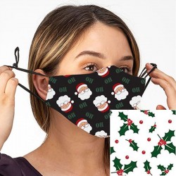 Arianna Holly Christmas Face Mask
