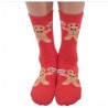 Mens Ugly Christmas Socks Ginger
