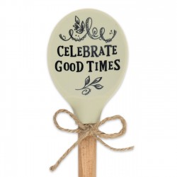 Celebrate Good Times Silicone Head Spoon