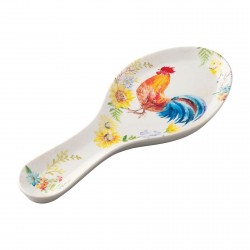 Rooster Melamine Spoon Rest