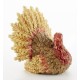 Resin Turkey With Wheat Tail