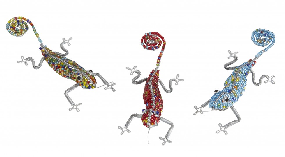 BEADED GEKKO