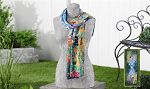 Chiffon Wildflowers Scarf