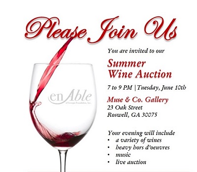 ENABLE OF GEORGIA WINE AUCTION