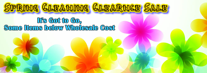 Spring Cleaning Clearance