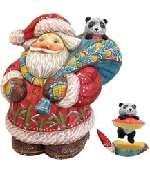 g debrecht santa with panda