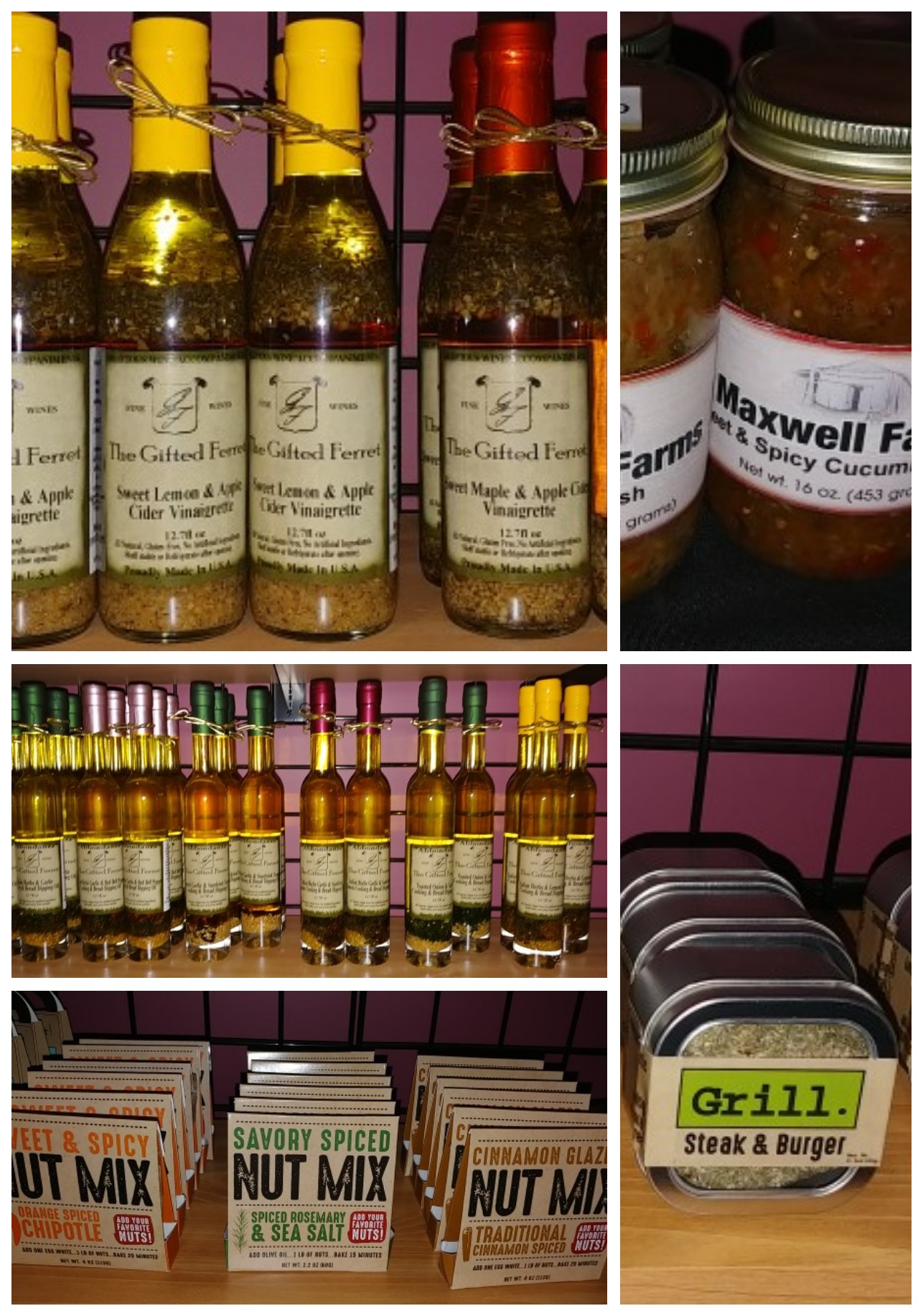 gourmet collage
