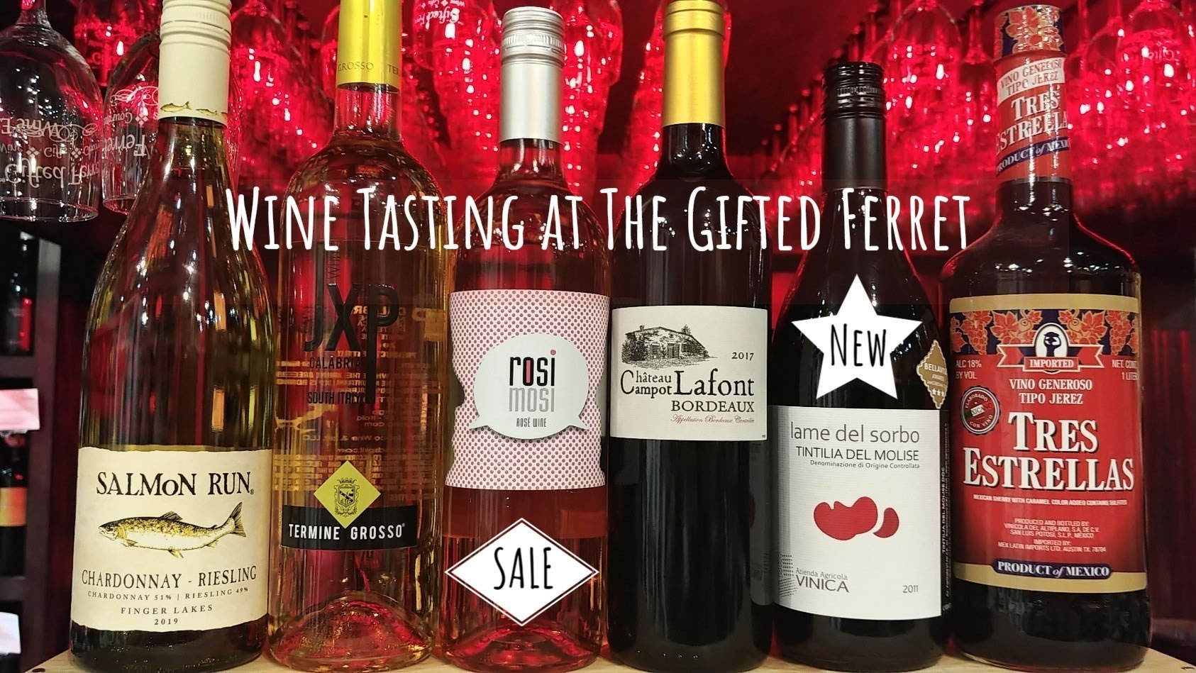 The Gifted Ferret - Wine Classes