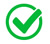 green check